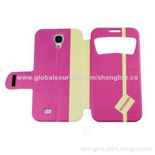 Contrasting Colors Matching Design Leather Case with Stand Function, OEM/ODM Orders Welcomed